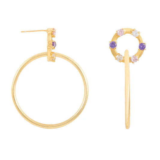 Lila Paradis Earrings