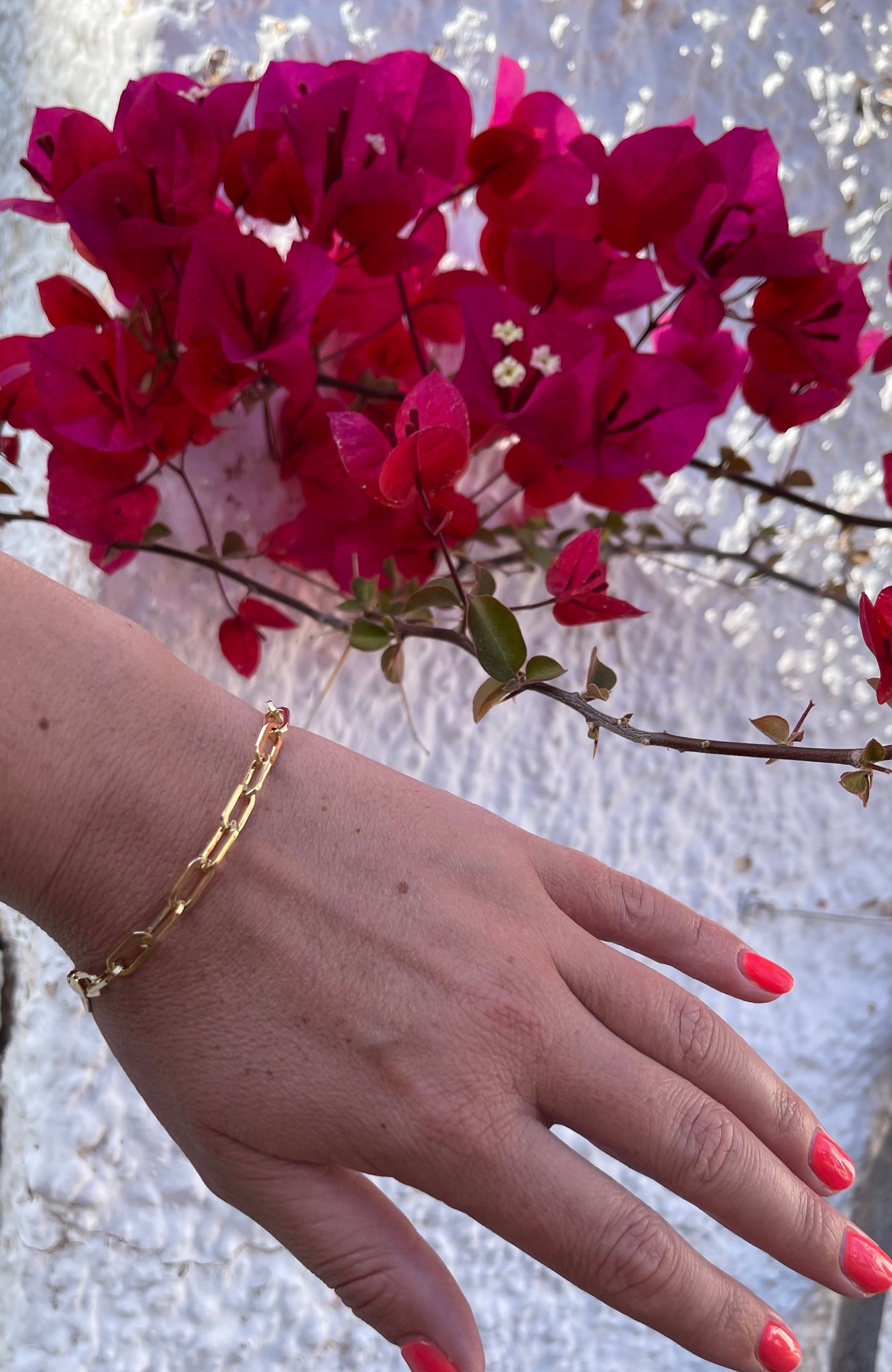 Delicate Gold Chain Bracelet